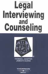 9780314151735-0314151737-Legal Interviewing and Counseling in a Nutshell (Nutshells)