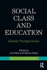 9780415886963-0415886961-Social Class and Education: Global Perspectives (Education in Global Context)