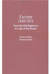 9780195154450-0195154452-Europe, 1648-1815: From the Old Regime to the Age of Revolution