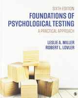 9781544366708-1544366701-BUNDLE: Miller: Foundations of Psychological Testing: A Practical Approach 6e (Hardcover) + Rhoads: Student Workbook To Accompany Miller and Lovler’s ... Critical Thinking Exercises 6e (Paperback)