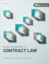 9780192885081-0192885081-Pooles Casebook on Contract Law 16th Edition