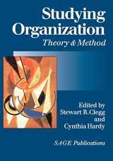 9780761960454-0761960457-Studying Organization: Theory and Method (Handbook of Organization Studies, Vol 1)