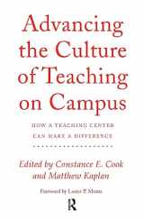 9781579224790-1579224792-Advancing the Culture of Teaching on Campus