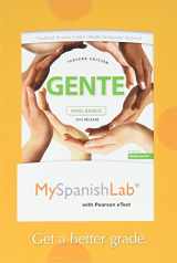 9780134041155-0134041151-MyLab Spanish with Pearson eText -- Access Card -- for Gente: nivel básico, 2015 Release (Multi Semester)