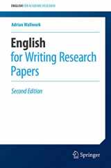 9783319260921-3319260928-English for Writing Research Papers (English for Academic Research)