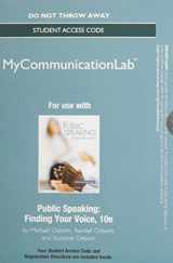 9780205982202-0205982204-NEW MyLab Communication without Pearson eText --Standalone Access Card-- for Public Speaking: Finding Your Voice (10th Edition)