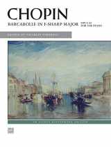 9780739050231-0739050230-Barcarolle in F-sharp Major, Op. 60 (Alfred Masterwork Edition)