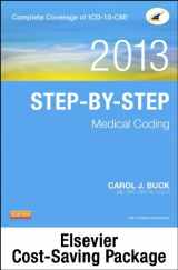 9781455752614-1455752614-Step-by-Step Medical Coding 2013 Edition - Text, Workbook, 2013 ICD-9-CM for Hospitals Volumes 1, 2 & 3 Standard Edition, 2013 HCPCS Level II Standard Edition and CPT 2013 Standard Edition Package