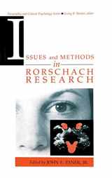 9780805819021-0805819029-Issues and Methods in Rorschach Research (Personality & Clinical Psychology (Hardcover))