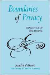 9780791455159-0791455157-Boundaries of Privacy: Dialectics of Disclosure (Suny Series in Communication Studies)