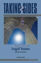 9780073515090-0073515094-Taking Sides: Clashing Views on Legal Issues