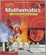 9780078296321-0078296323-Mathematics: Applications and Concepts 2004, Course 1 Teacher Wraparound Edition