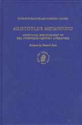 9789004108950-9004108955-Aristotle's Metaphysics: Annotated Bibliography of the Twentieth-Century Literature (Brill's Annotated Bibliographies)