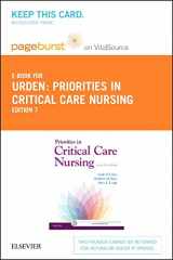 9780323320917-0323320910-Priorities in Critical Care Nursing - Elsevier eBook on VitalSource (Retail Access Card)