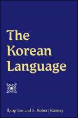 9780791448328-0791448320-The Korean Language (SUNY series in Korean Studies)