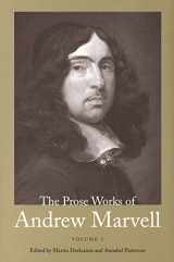 9780300099355-0300099355-The Prose Works of Andrew Marvell (Volume 1)
