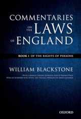 9780199600991-0199600996-The Oxford Edition of Blackstone's: Commentaries on the Laws of England: Book I: Of the Rights of Persons (The Oxford Edition of Blackstone, 1)