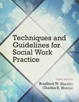 9780133980455-0133980456-Techniques and Guidelines for Social Work Practice with Pearson eText -- Access Card Package
