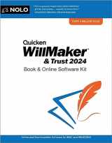 9781413331325-1413331327-Quicken Willmaker & Trust 2024: Book & Online Software Kit