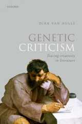 9780192846792-0192846795-Genetic Criticism: Tracing Creativity in Literature