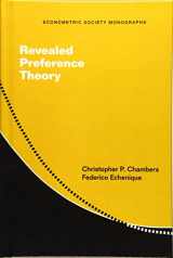 9781107087804-1107087805-Revealed Preference Theory (Econometric Society Monographs, Series Number 56)