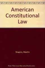 9780024095800-002409580X-American Constitutional Law