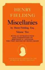 9780198185123-019818512X-Miscellanies by Henry Fielding, Esq: Volume Two (The ^AWesleyan Edition of the Works of Henry Fielding)