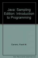 9780136018216-0136018211-Java: Introduction to Problem Solving and Programming (5th Sampling Edition)