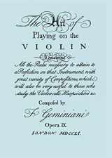 9781904331988-190433198X-The Art of Playing on the Violin. [Facsimile of 1751 edition].