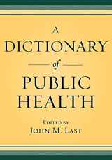 9780195160901-0195160908-A Dictionary of Public Health