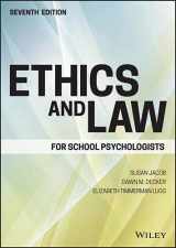 9781119157168-1119157161-Ethics and Law for School Psychologists