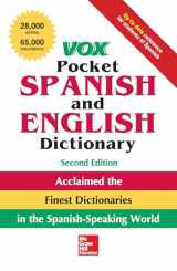 9781259859526-1259859525-Vox Pocket Spanish and English Dictionary, 2nd Edition