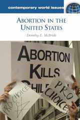 9781598840988-1598840983-Abortion in the United States: A Reference Handbook (Contemporary World Issues)