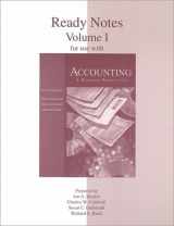 9780072929195-0072929197-Ready Notes Volume 1 To Accompany Accounting: A Business Perspective