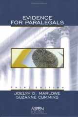 9780735540507-0735540500-Evidence for Paralegals 2004