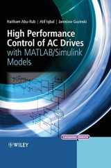 9780470978290-0470978295-High Performance Control of AC Drives With Matlab / Simulink Models