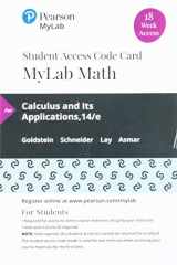9780135901250-0135901251-Calculus & Its Applications -- MyLab Math with Pearson eText Access Code
