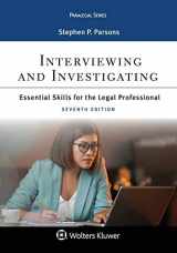 9781543801071-1543801072-Paralegal Series Interviewing and Investigating: Essentials Skills for the Legal Professional