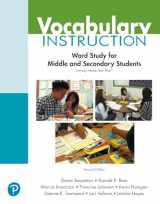 9780138220266-0138220263-Vocabulary Instruction: Word Study for Middle and Secondary Students (formerly Words Their Way™)
