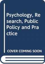 9780030041280-0030041287-Psychology research, public policy, and practice: Toward a productive partnership (Houston symposium series)