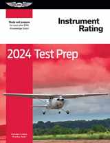 9781644253281-1644253283-2024 Instrument Rating Test Prep: Study and prepare for your pilot FAA Knowledge Exam (ASA Test Prep Series)