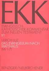 9783545231351-3545231356-Das Evangelium Nach Matthaus (MT 1-7) (Evangelisch-Katholischer Kommentar Zum Neuen Testament) (German Edition)