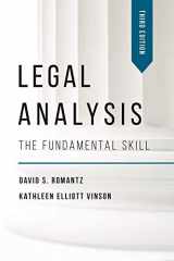 9781531011970-1531011977-Legal Analysis: The Fundamental Skill