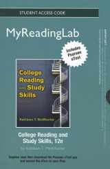 9780205886166-0205886167-College Reading and Study Skills MyReadingLab Access Card: Includes Pearson Etext