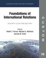 9781071854679-1071854674-CUSTOM: US Military Academy: Foundations of International Relations 4e