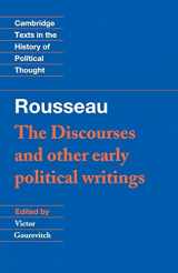 9780521424455-0521424453-Rousseau: 'The Discourses' and Other Early Political Writings (Cambridge Texts in the History of Political Thought)