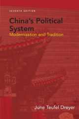 9780205707454-0205707459-China's Political System: Modernization and Tradition