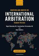 9780192869913-0192869914-Redfern and Hunter on International Arbitration: Student Version