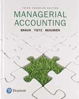 9780134151847-0134151844-Managerial Accounting, Third Canadian Edition