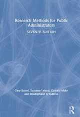 9780367334345-0367334348-Research Methods for Public Administrators